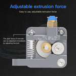 Creality 올 메탈 실버 블록 보우덴 익스트루더 키트 Ender-3 / Ender-3 Pro / Ender-3 V2 / CR-10 Pro V2 3D 프린터용