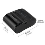 طابعة إيصالات حرارية خطية بلوتوث POS-5802 (أسود)، POS-5802