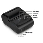 طابعة إيصالات حرارية خطية بلوتوث POS-5802 (أسود)، POS-5802