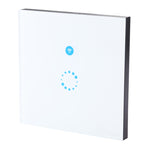 Sonoff 터치 86mm 1구 강화 유리 패널 벽 스위치 스마트 홈 조명 터치 스위치, Alexa 및 Google Home 호환, AC 90V-250V 400W 2A, 86mm