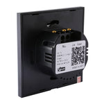 Sonoff 터치 86mm 1구 강화 유리 패널 벽 스위치 스마트 홈 조명 터치 스위치, Alexa 및 Google Home 호환, AC 90V-250V 400W 2A, 86mm