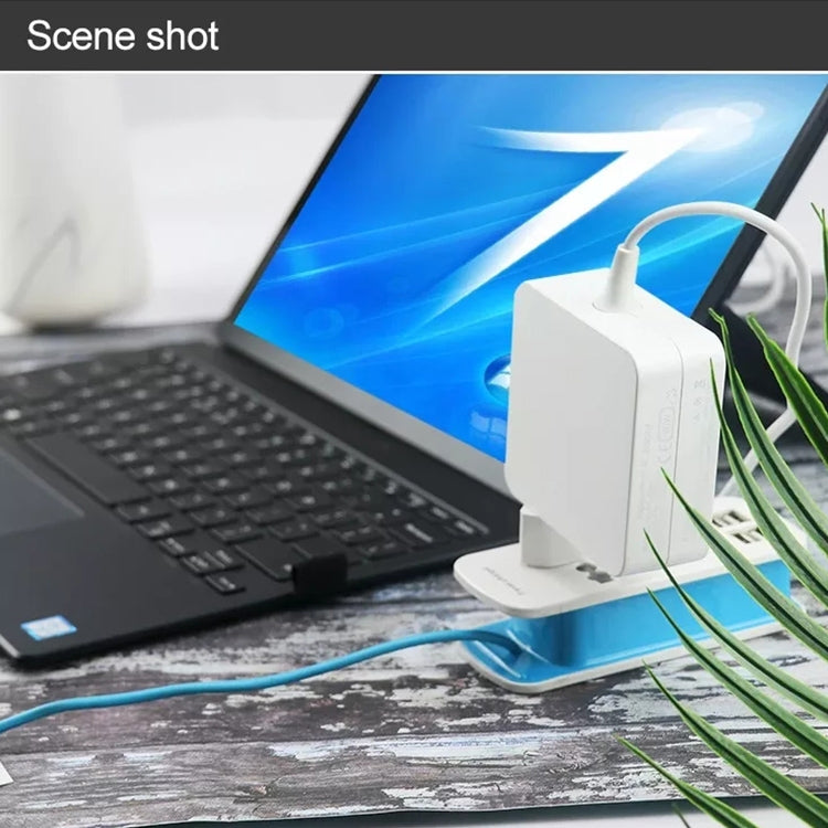 87W USB-C / 타입-C 전원 어댑터 휴대용 충전기 1.8m 충전 케이블 포함, EU 플러그