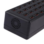 100W 24포트 USB 고속 충전 스테이션 스마트 충전기 LED 표시등 포함 AC 100-240V, 미국 플러그, 100W 24포트 USB 미국 플러그