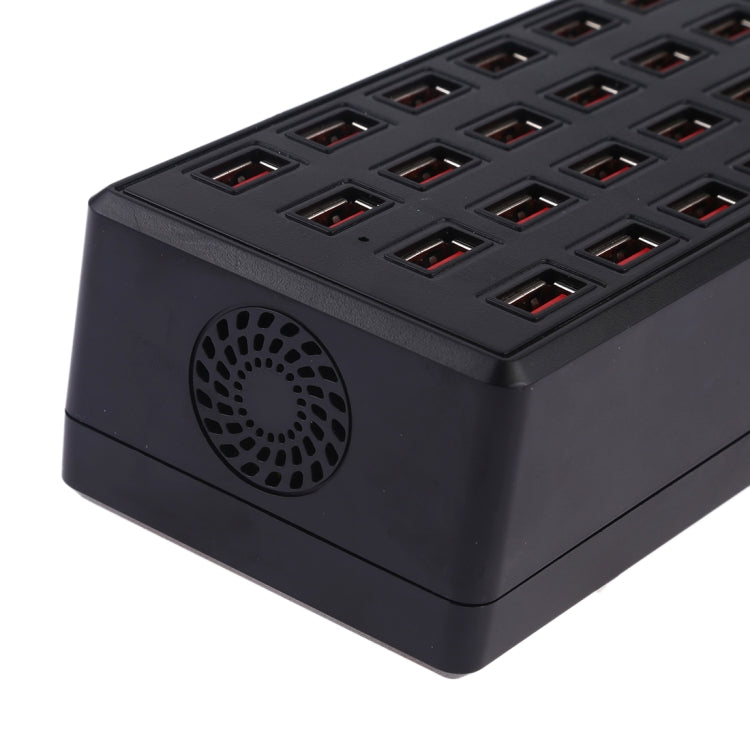 100W 24포트 USB 고속 충전 스테이션 스마트 충전기 LED 표시등 포함 AC 100-240V, 미국 플러그, 100W 24포트 USB 미국 플러그