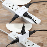 1대 3 15A 180도 회전 멀티 플러그 미니 슬림 무선 콘센트 소켓, 미국 플러그, AC 110-220V