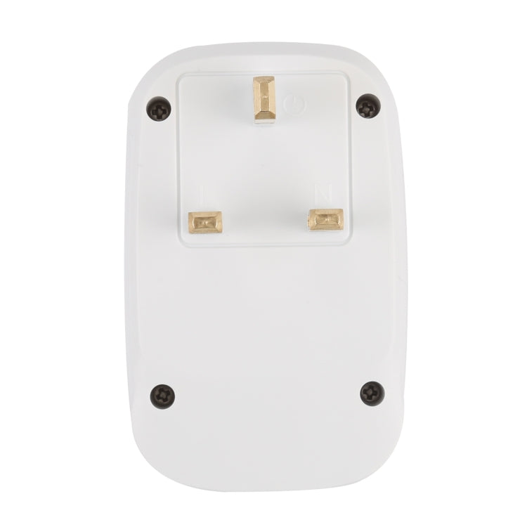 NK-823 2000W 듀얼 USB 여행용 충전기 전원 어댑터 소켓, UK 플러그
