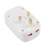 NK-823 2000W 듀얼 USB 여행용 충전기 전원 어댑터 소켓, UK 플러그