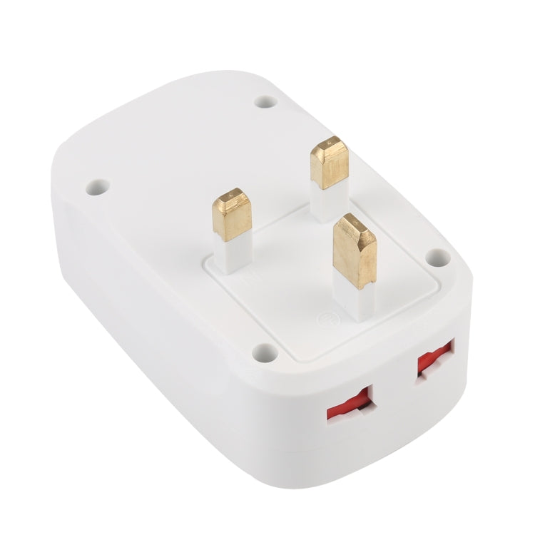 NK-823 2000W 듀얼 USB 여행용 충전기 전원 어댑터 소켓, UK 플러그