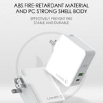 LDNIO A4403C 30W PD + 자동 인식 접이식 고속 여행용 충전기 1m 8핀 케이블 포함, 호주 플러그, 8핀 케이블 포함, 30W 8핀 케이블 포함