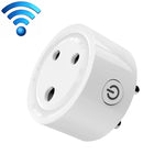 10A 미니 스마트 WiFi 소켓 소형 남아프리카 / 인도 플러그 원격 제어 타이머 스위치 전기 전원 어댑터 Alexa 포함