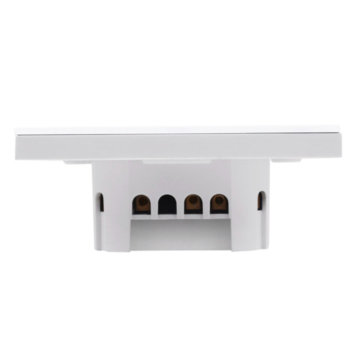 WS-EU-01 EWeLink 앱 & 터치 제어 2A 1구 강화유리 패널 스마트 벽 스위치, AC 90V-250V, EU 플러그, 1구