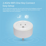 NEO NAS-WR06W WiFi 미국 스마트 전원 플러그, 앱을 통한 원격 제어 전원 ON/OFF 및 타이밍 기능, NAS-WR06W