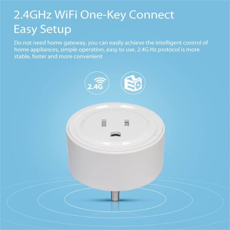 NEO NAS-WR06W WiFi 미국 스마트 전원 플러그, 앱을 통한 원격 제어 전원 ON/OFF 및 타이밍 기능, NAS-WR06W