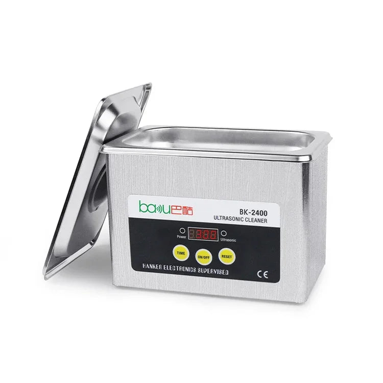 BAKU BK-2400 35W 0.8L LCD 디스플레이 초음파 세척기, AC 220V, BK-2400 35W 0.8L 220V