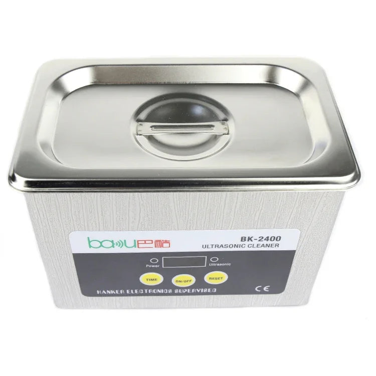 BAKU BK-2400 35W 0.8L LCD 디스플레이 초음파 세척기, AC 220V, BK-2400 35W 0.8L 220V