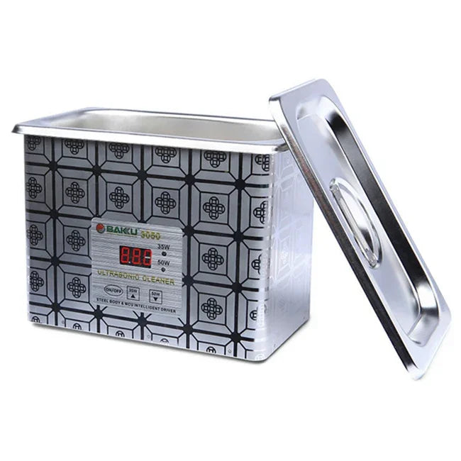 BAKU BK-3050 35W / 50W 조절 가능 0.8L LCD 디스플레이 초음파 세척기, AC 220V, BK-3050 35W / 50W 0.8L 220V