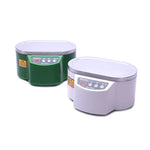 BAKU BK-9050 30W / 50W 조절 가능 0.6L LCD 디스플레이 초음파 세척기, AC 220V, BK-9050 30W / 50W 0.6L 220V 그린, BK-9050 30W / 50W 0.6L 220V 화이트
