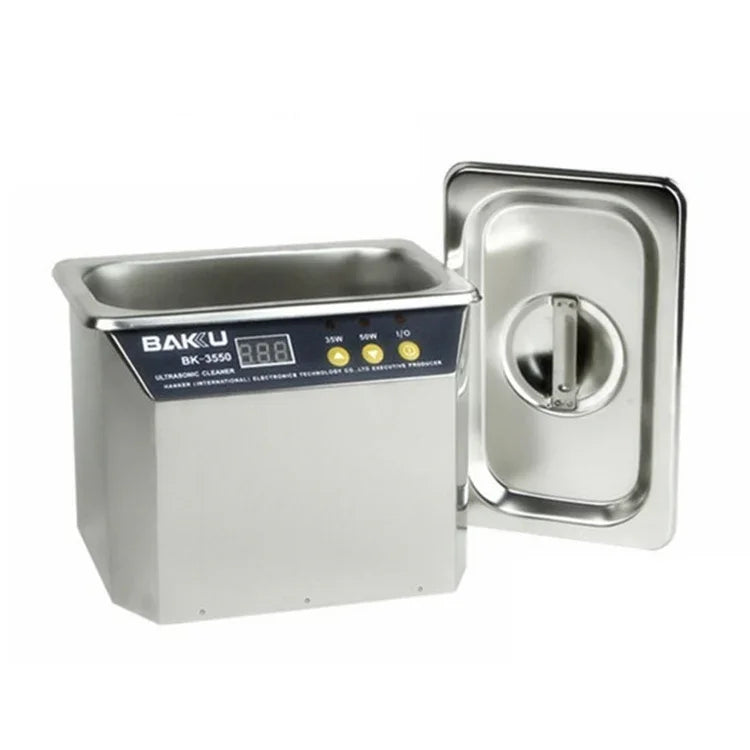 BAKU BK-3550 35W / 50W 조절 가능 0.8L LCD 디스플레이 초음파 세척기, AC 110V, US 플러그, BK-3550 35W / 50W 0.8L 110V