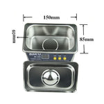 BAKU BK-3550 35W / 50W 조절 가능 0.8L LCD 디스플레이 초음파 세척기, AC 110V, US 플러그, BK-3550 35W / 50W 0.8L 110V