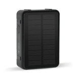 RF-V34 양 소 가축 IP67 방수 태양광 GSM GPS WiFi 추적기, 고정 바닥판 없이, 음성 모니터링 및 분리 방지 알람 & SOS 지원, GPS WiFi 추적