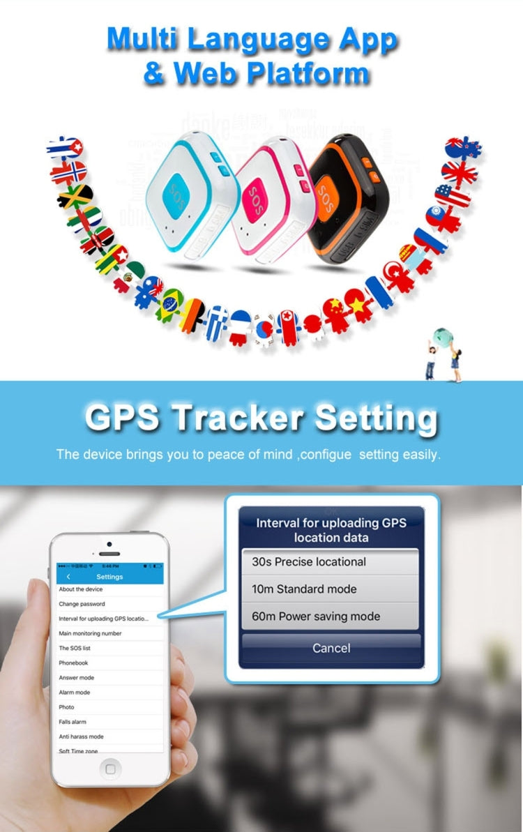 V28 목걸이 스타일 GSM 미니 LBS WiFi AGPS 추적기 SOS 통신기, V28