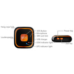 V28 목걸이 스타일 GSM 미니 LBS WiFi AGPS 추적기 SOS 통신기, V28