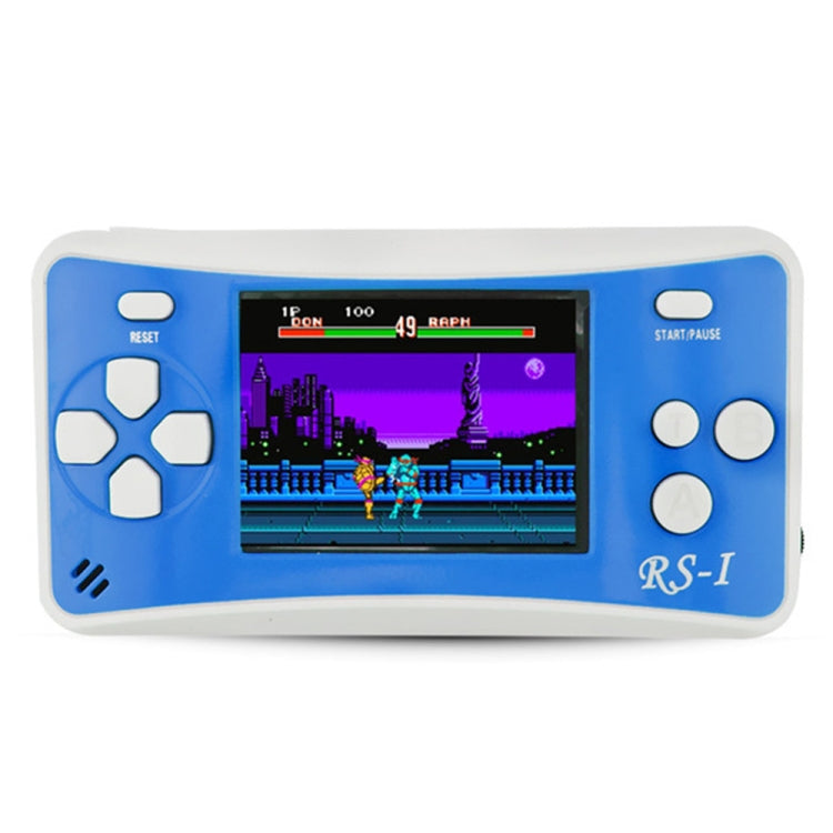 RS-1 레트로 휴대용 핸드헬드 게임 콘솔, 2.5인치 8비트 트루 컬러 LCD, 내장 152종 게임