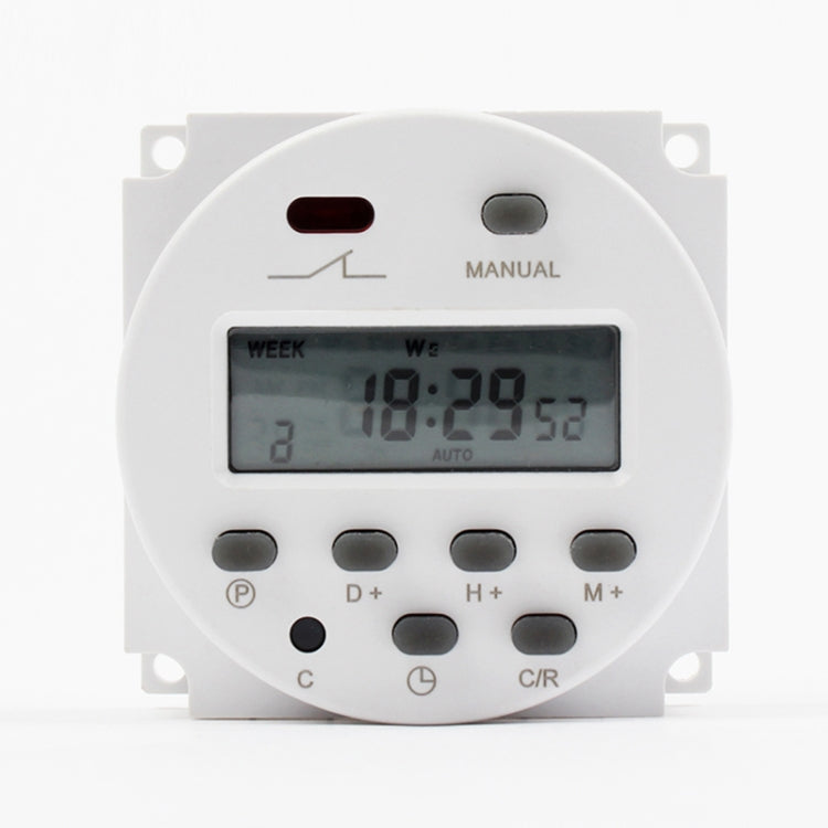 CN101A DC12V 마이크로컴퓨터 타임 스위치 디지털 LCD 전원 타이머, DC12V