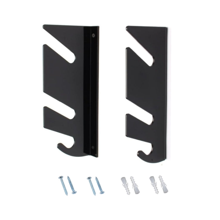 YX018 1쌍 4륜 스케이트보드 벽걸이 브래킷, YX018