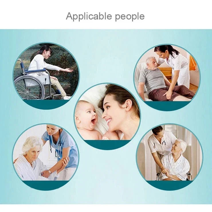 KANG YI DOCTOR 성인용 기저귀 장애인 노인 남녀용 일회용 기저귀 요실금용, L, 허리둘레 적합: 1.7-2.5피트, L 10개