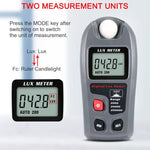 MT-30 LCD 휴대용 디지털 조도계 공장 / 학교 / 가정용 다양한 장소, 측정 범위: 0.1-200,000 럭스, MT-30