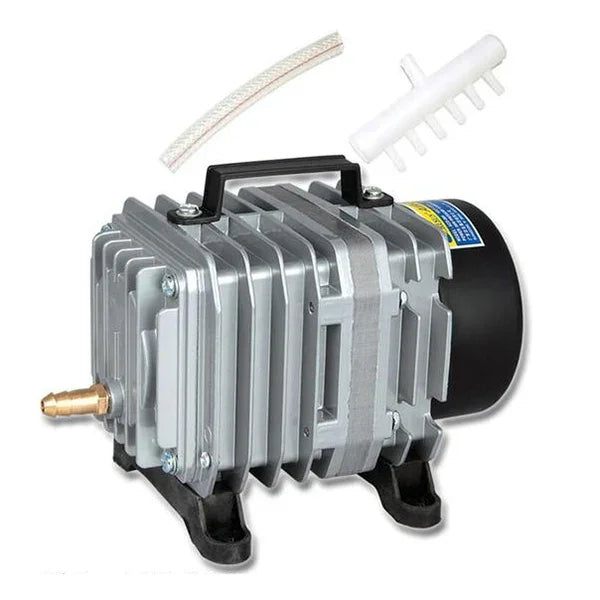 ACO-004 58W 75L/분 전자기 공기 펌프 컴프레서 해산물 어항 산소 공급기, US 플러그, ACO-004