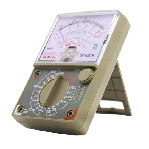 DE-960TR 포인터 정밀 스프링 LCD 화면 표시 기계식 멀티미터