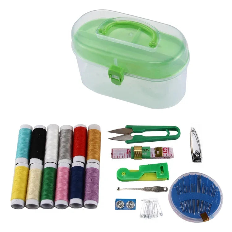 멀티컬러라인, 바늘 착용자, 테이프, 귀 스푼 등 보물 상자, 일상용품 바느질 상자, 랜덤 컬러 배송, HC1445G, HC1445F, HC1445Y