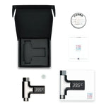 BD-LS-01 아기 샤워 360도 회전 LED 디스플레이 수동 수온계, 1세대