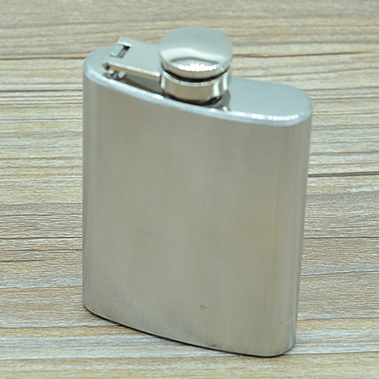 100ml(3.5oz) 포켓 플라곤 야외 스포츠 평평한 주류 플라스크 캠핑 초경량 휴대용 내마모 와인 포트(은색), 100ml(3.5oz)