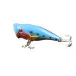 HENGJIA 플라스틱 인공 낚시 미끼 팝퍼 바이오닉 낚시 미끼 후크 포함, 길이: 6.5 cm, 무작위 색상 배송, 길이: 6.5 cm