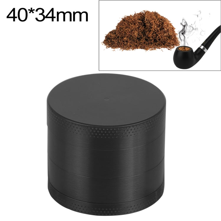 미니 4층 40mm 아연 합금 허브 담배 그라인더