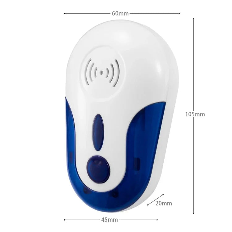 4W 전자 초음파 모기 쥐 쥐벌레 해충 퇴치기, AC 90-250V, EU 109 플러그, UK 109 플러그