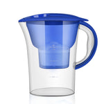1.3L Portable Home Kitchen Activated Carbon Filter Cold Water Bottle, 1.3L (Blue)