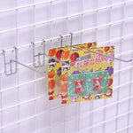 10개 3.5mm 슈퍼마켓 철망 선반 후크, 길이: 25cm, 3.5mm  25cm