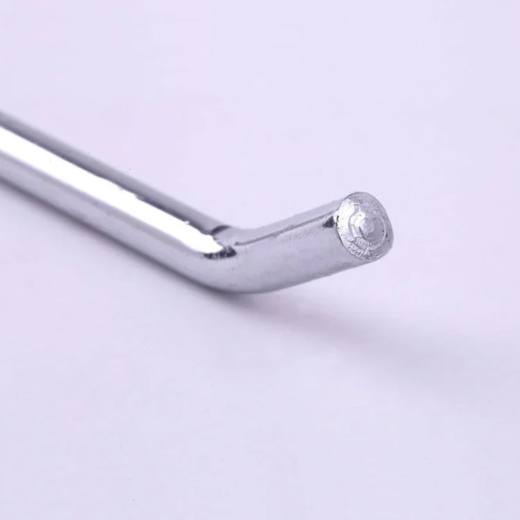 10pcs 3.5mm Supermarket Iron Grid Shelf Hook, Length: 5cm, 3.5mm 5cm