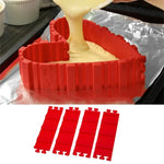 실리콘 케이크 몰드 베이킹 도구 DIY 다중 모양 케이크 몰드 주방 액세서리, 4개 DIY 케이크 몰드, 4개 DIY 케이크 몰드