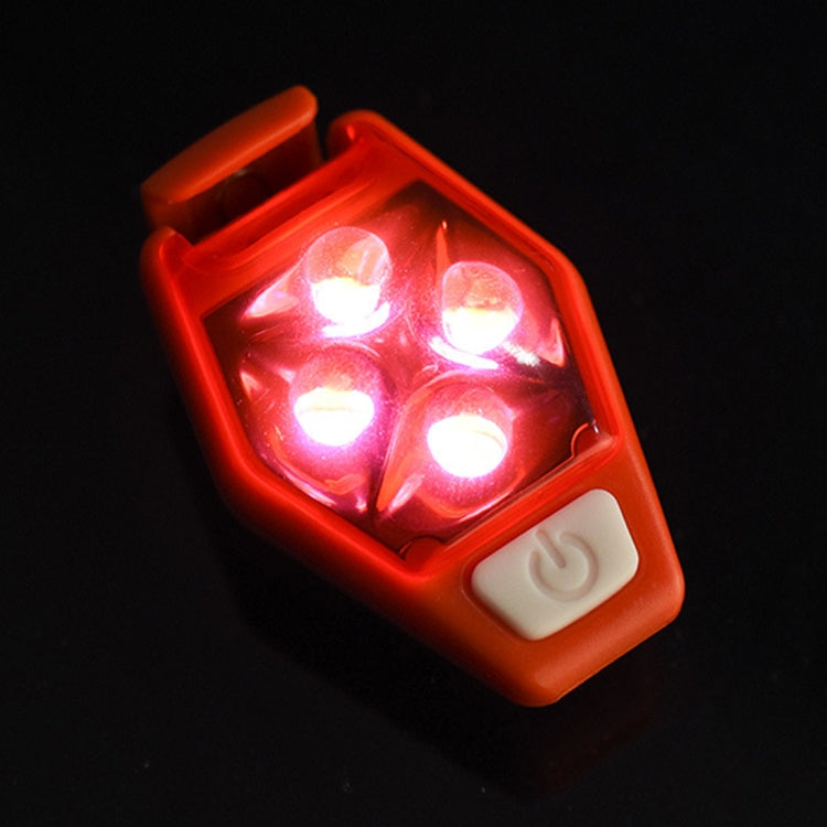 다기능 야외 자전거 달리기 경고등 자전거 후미등 LED 백 클립 라이트, LED 백 클립 라이트(빨강), LED 백 클립 라이트(흰색), LED 백 클립 라이트(검정), LED 백 클립 라이트(보라)