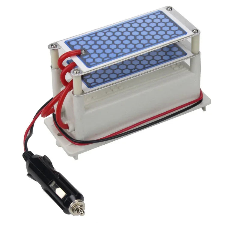 DC 12V 10G 살균 소독 탈취 고온 세라믹 플레이트 일체형 오존 발생기, DC 12V 10G