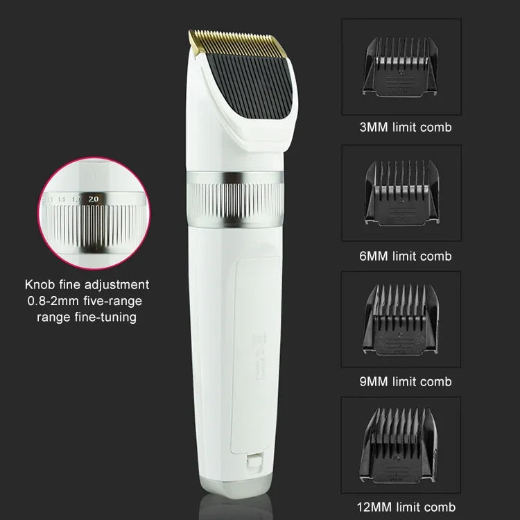 Q6 USB 충전 전기 반려동물 이발기 네 개의 빗 포함, Q6 이발기