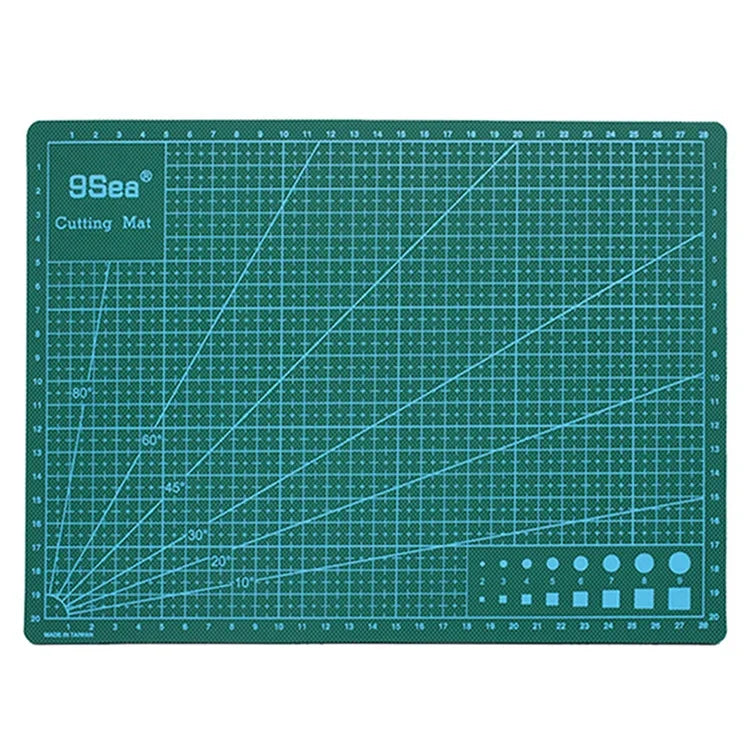 A4 재단 매트 30*22cm 수작업 DIY 도구 재단판 양면 사용 가능 셀프 힐링 재단 패드, A4