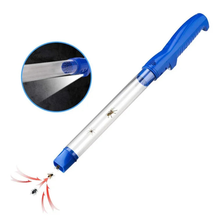 SK818 USB Charging Insects Bugs Suction Traps Electric Pest Spider Catcher with LED Light, SK818 Blue