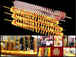 528-1 수동 꼬인 감자 커터, 감자 칩 슬라이서, 고품질 프렌치 프라이 커터, 수동 스트레칭