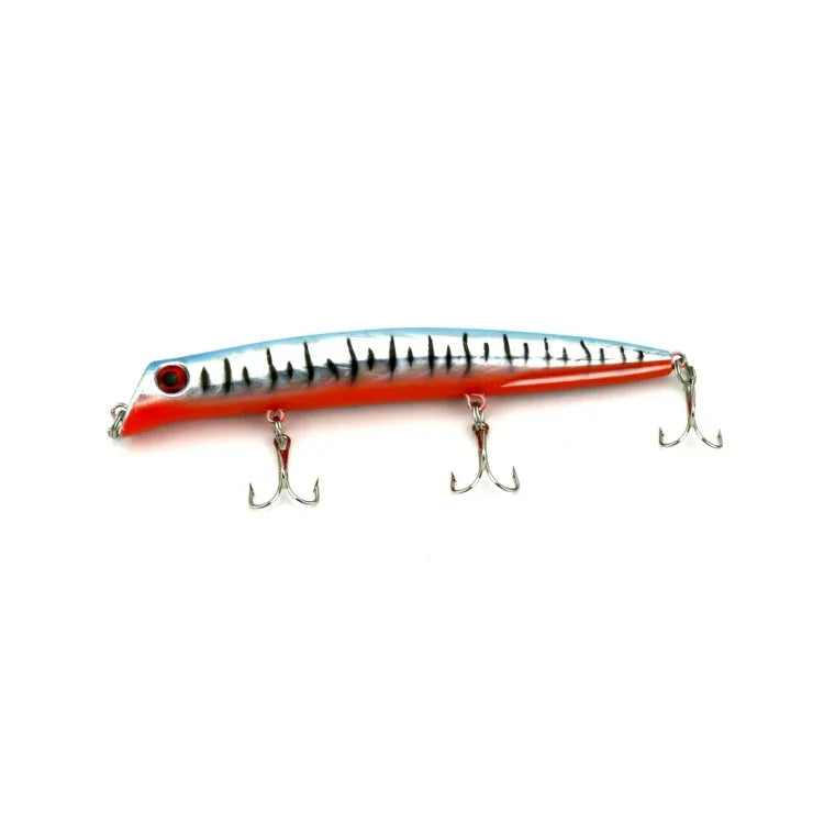 HENGJIA 인공 낚시 미끼 팝퍼 바이오닉 낚시 미끼 후크 포함, 길이: 12.6 cm, 무작위 색상 배송, 길이: 12.6 cm